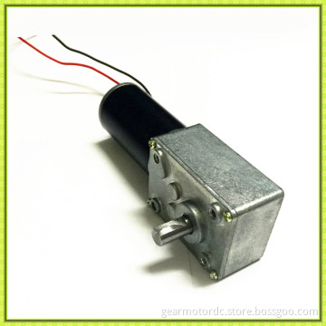 low rpm high torque micro 24v 12 volt dc worm gear motor